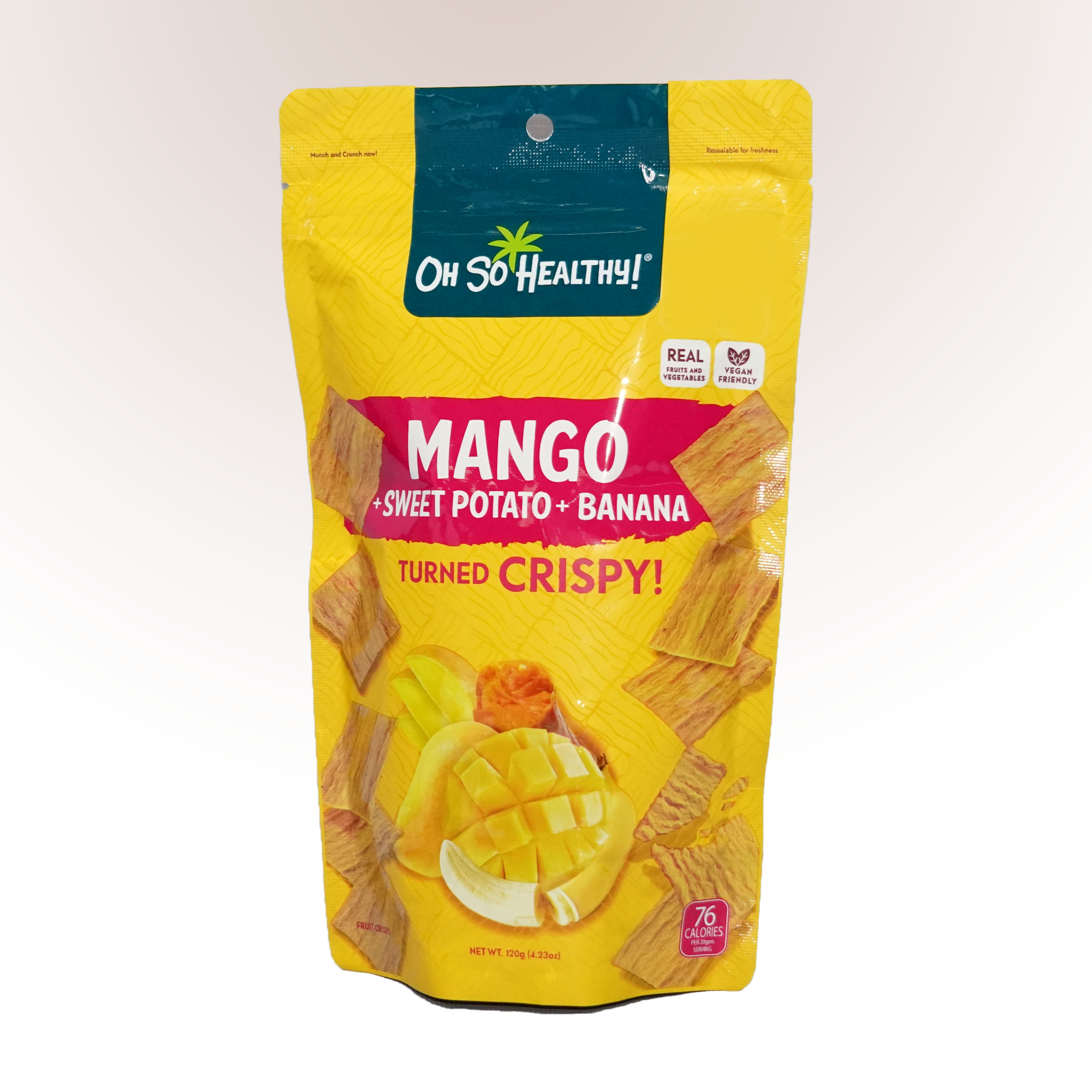 OSH! Mango Sweet Potato Banana Crisps (80g)